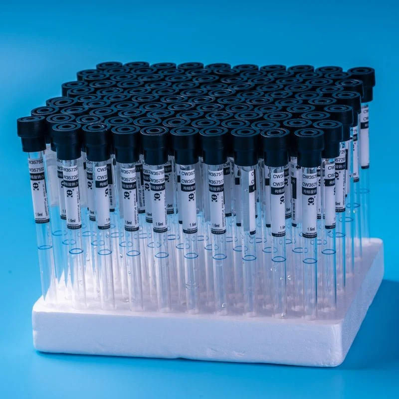 Disposable Erythrocyte Sedimentation Rate Test Tube