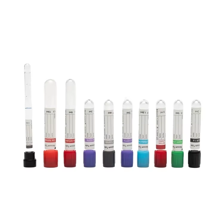 Disposable Plain Vacuum Blood Collection Tube