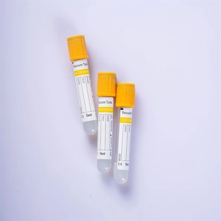 Disposable Vacuum Gel& Clot Activator Tube