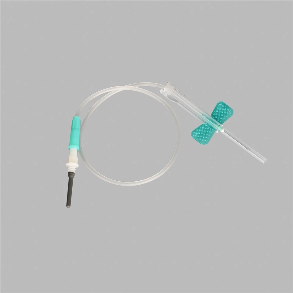 Safety Two Wings Blood Collection Needle 23G